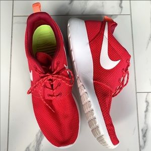 Nike Roshe Red Sneakers